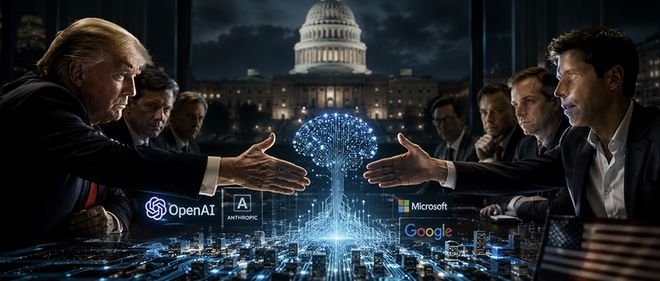 特朗普政府，拟入股OpenAI